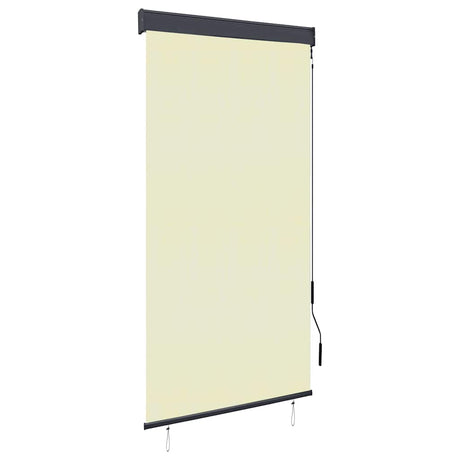 Vidaxl rolgordijn voor buiten 80x250 cm crème