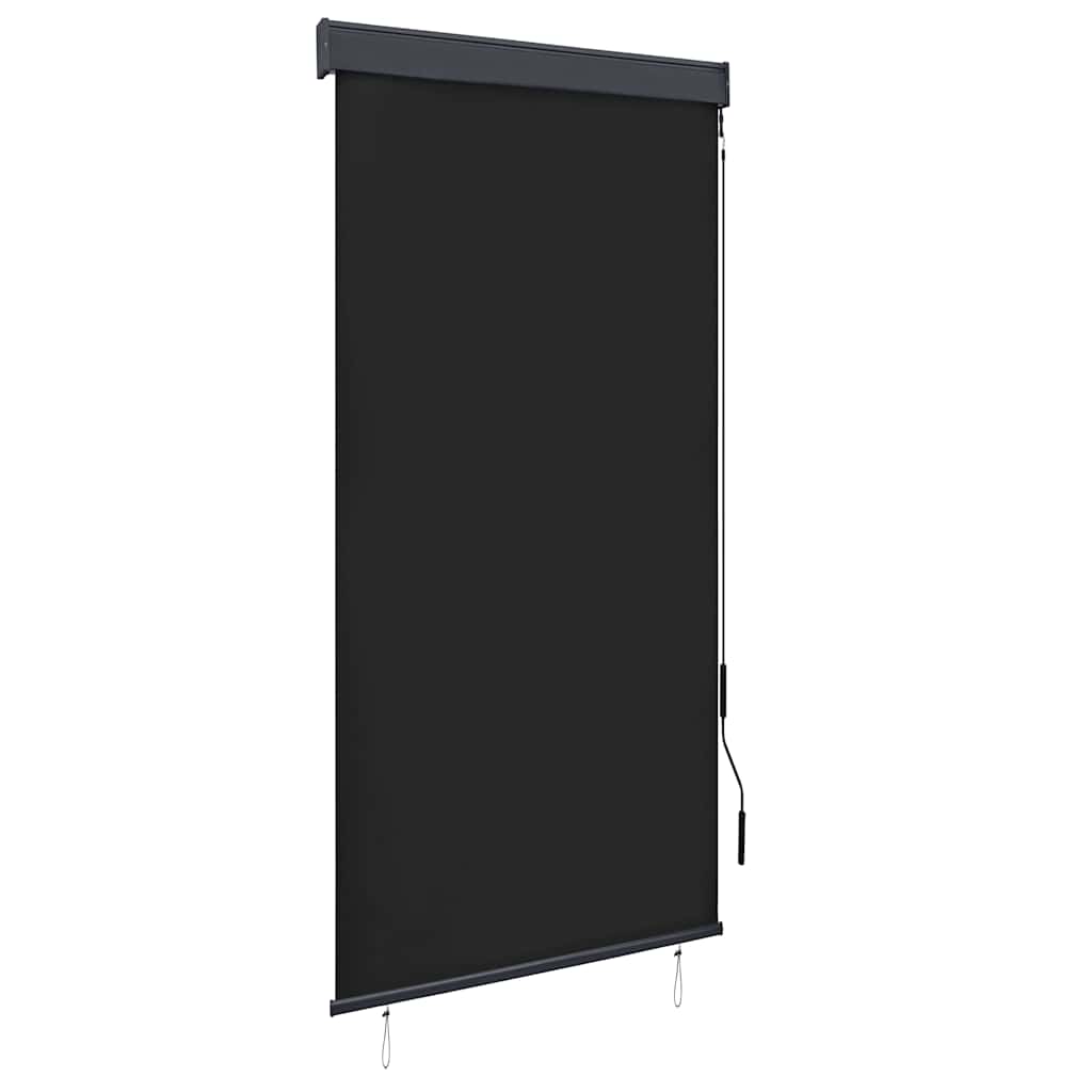 Vidaxl rolgordijn voor buiten 100x250 cm antraciet