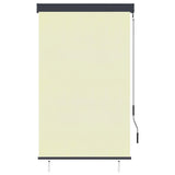 Vidaxl rolgordijn voor buiten 100x250 cm crème