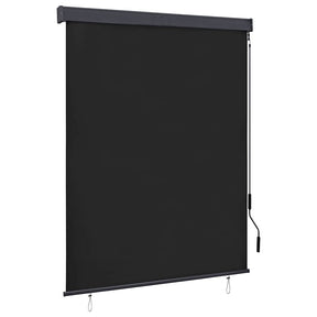 Vidaxl rolgordijn voor buiten 140x250 cm antraciet