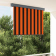 Vidaxl rolgordijn voor buiten 140x250 cm oranje en bruin
