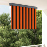 Vidaxl rolgordijn voor buiten 140x250 cm oranje en bruin