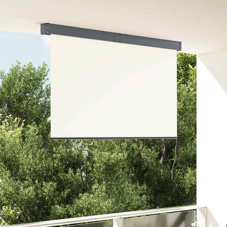 Vidaxl rolgordijn voor buiten 160x250 cm crème