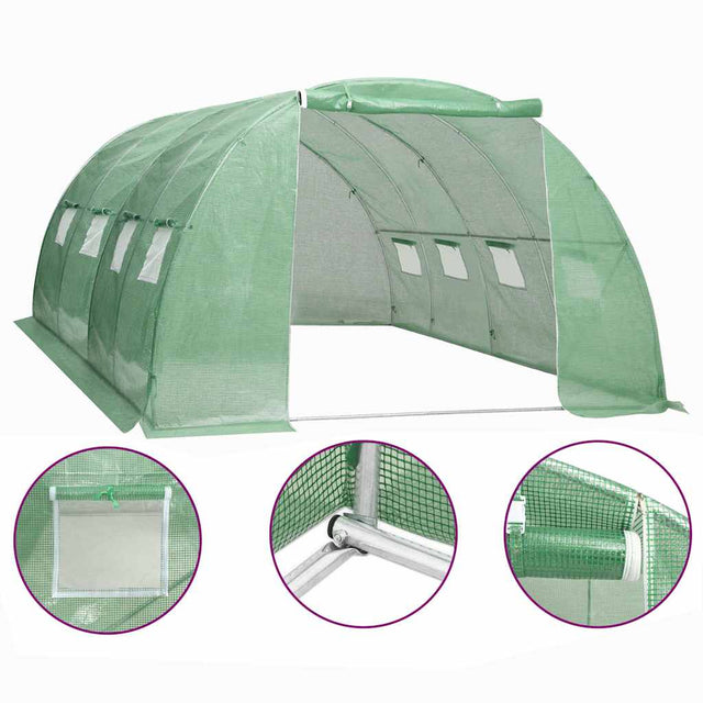 Vidaxl kas 16 m² 4x4x2 m