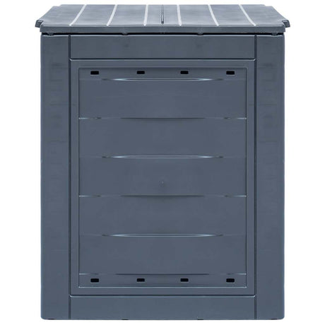VIDAXL -Kompost -Bins 3 -Stcs 780 L 60x60x73 cm grau