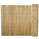 Vidaxl tuinscherm 500x125 cm riet