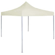 Vidaxl Partytent professionell faltbar 2x2 m Stahlcreme