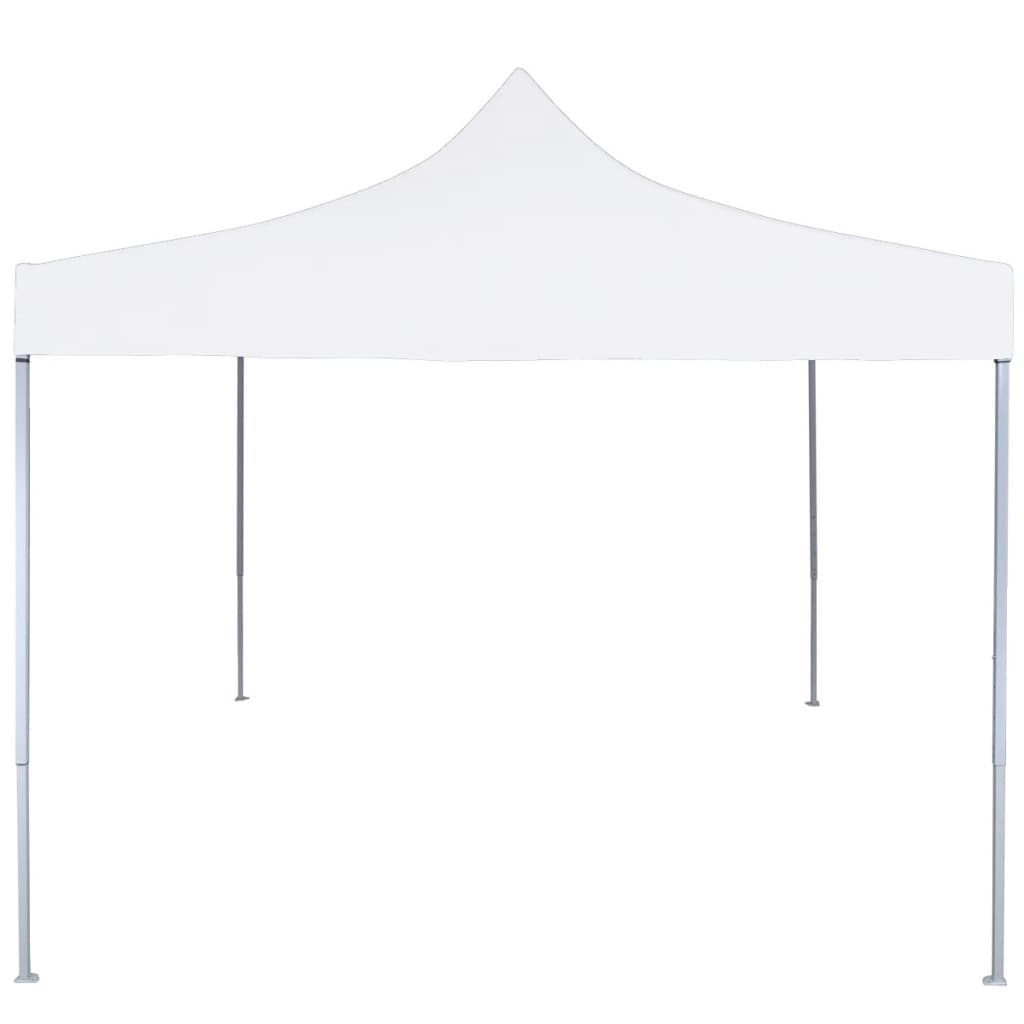 VidaXL Partyzelt professionell faltbar 2x2 m Stahl weiß