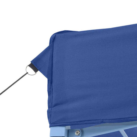 Vidaxl Partytent faltbar 3x4 m Stahlblau