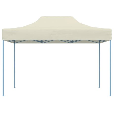 Vidaxl Partytent faltbar 3x4 m Stahlcreme