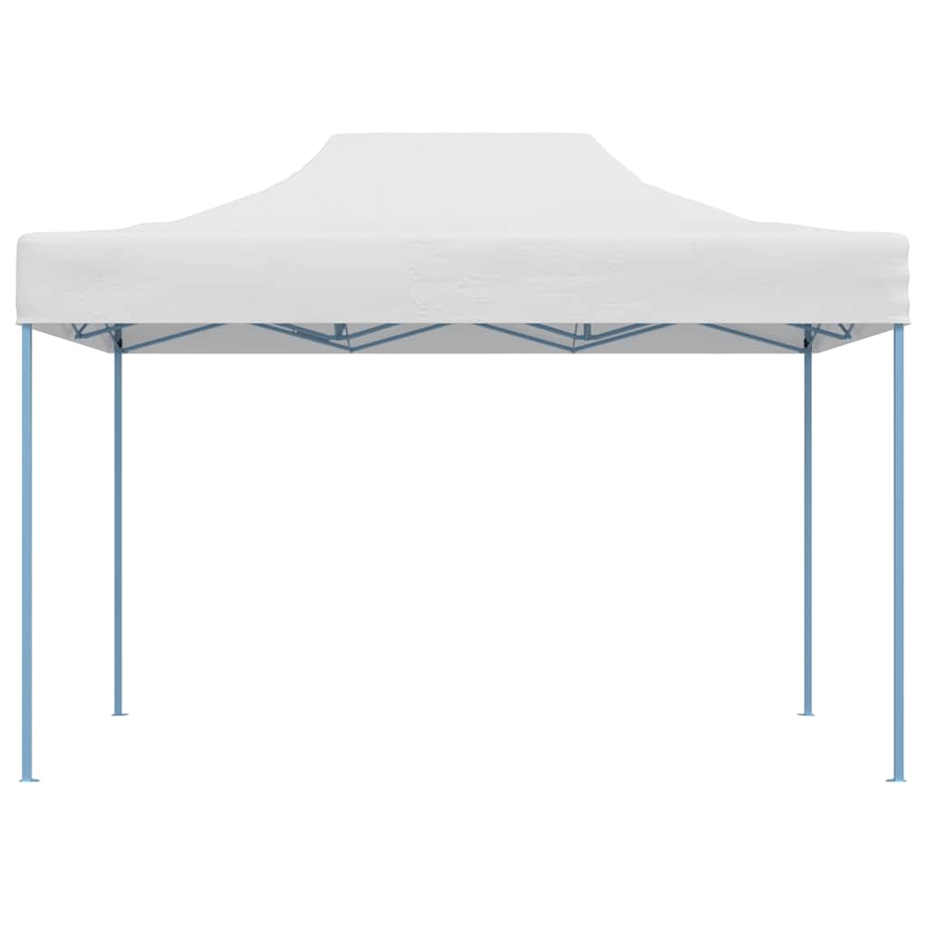 Vidaxl Partytent faltbar 3x4 m Stahlweiß
