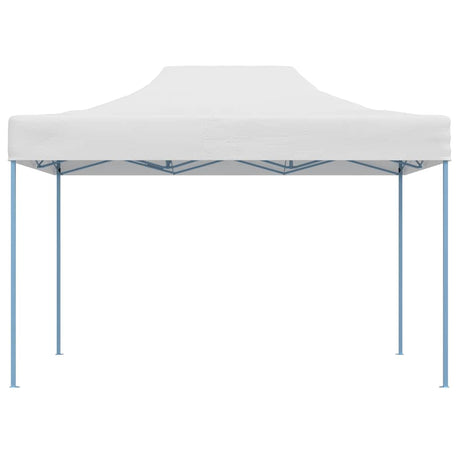 Vidaxl Partytent faltbar 3x4 m Stahlweiß
