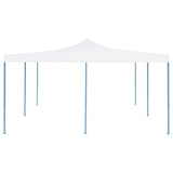 Vidaxl Arbor faltbar 5x5 m Weiß