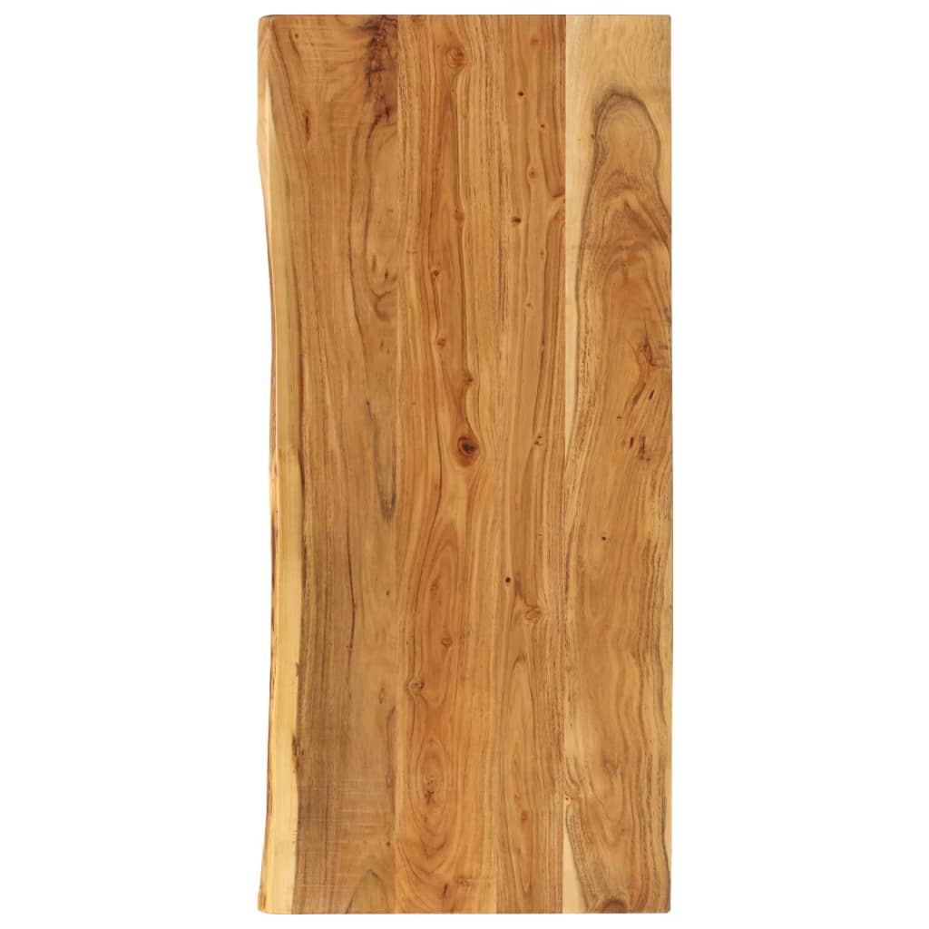 Vidaxx Waschtischplatte 140x52x2,5 cm massives Akazienholz