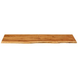 Vidaxx Waschtischplatte 140x52x2,5 cm massives Akazienholz