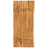 Vidaxx Waschtischplatte 140x52x3,8 cm massives Akazienholz