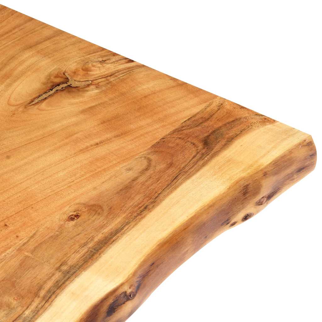 Vidaxl tafelblad 80x(50-60)x2,5 cm massief acaciahout