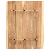 Vidaxl tafelblad 80x(50-60)x3,8 cm massief acaciahout