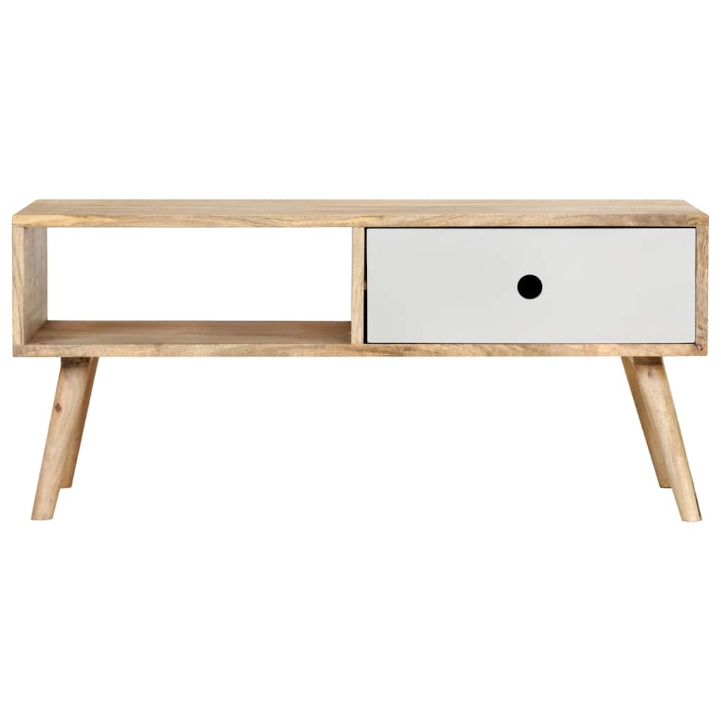Vidaxl salontafel 90x50x40 cm massief mangohout