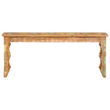 Vidaxl bankje 110x35x45 cm massief gerecycled hout