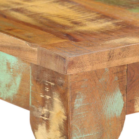 Vidaxl wandtafel 110x40x76 cm massief gerecycled hout