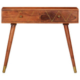 Vidaxl wandtafel 90x35x76 cm massief acaciahout