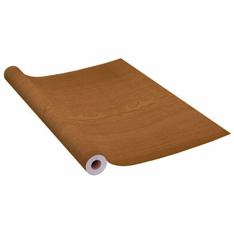 VIDAXL -Möbelöl selbst -adhäsiv 500 x 90 cm PVC Light Eiche -Colored