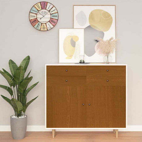 VIDAXL -Möbelöl selbst -adhäsiv 500 x 90 cm PVC Light Eiche -Colored