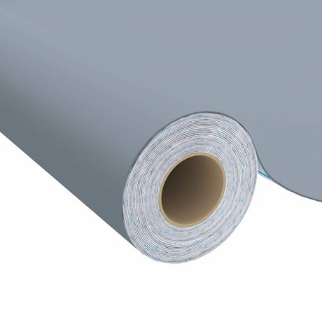 Vidaxl Möbelöl Selbstadhäsiv 500 x 90 cm PVC Grau