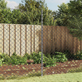 VIDAXL 15 ST -Zaunpfosten 170 cm verzinkter Stahl