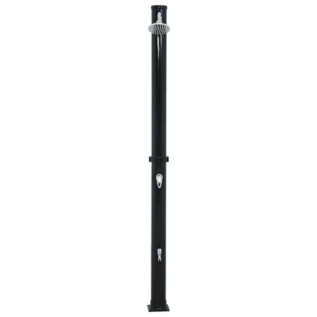 Vidaxl Solardouche 20 l 220 cm schwarz