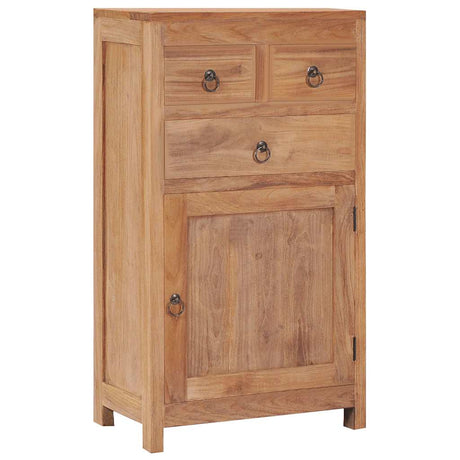Vidaxl dressoir 50x30x90 cm massief teakhout