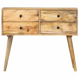 Vidaxl dressoir 85x40x71 cm massief mangohout