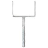 Vidaxl gemahlene Anker 6 ST 14x6x30 cm verzinkter Stahl Silber gefärbt