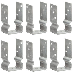 Vidaxl gemahlene Anker 6 PCs 8x6x15 cm verzinkter Stahl Silber gefärbt