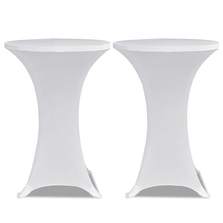 Vidaxx Stehtischhusse 4 Stk. Stretch ø60 cm weiß
