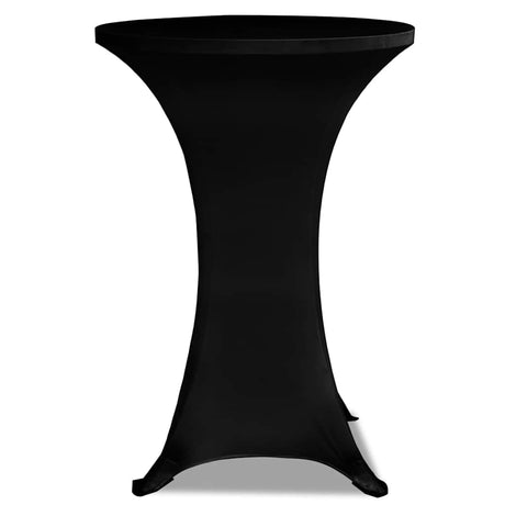 Vidaxx Stehtischhusse 4 Stk. Stretch ø80 cm schwarz