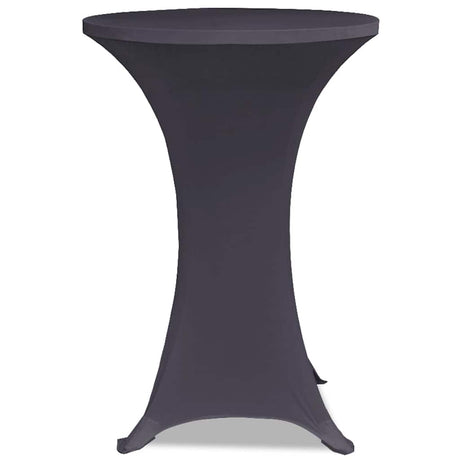 Vidaxx Tischdecke Stretch 4 Stk. 60 cm Anthrazit