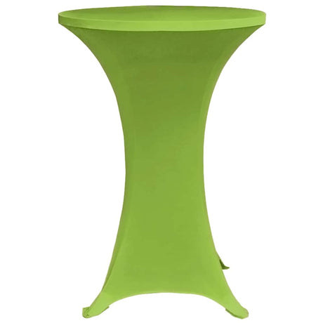 VIDAXL -Tischabdeckung Stretch 4 ST 70 cm Grün