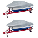 Vidaxl Boothos 2 ST 610-671x254 cm Grau