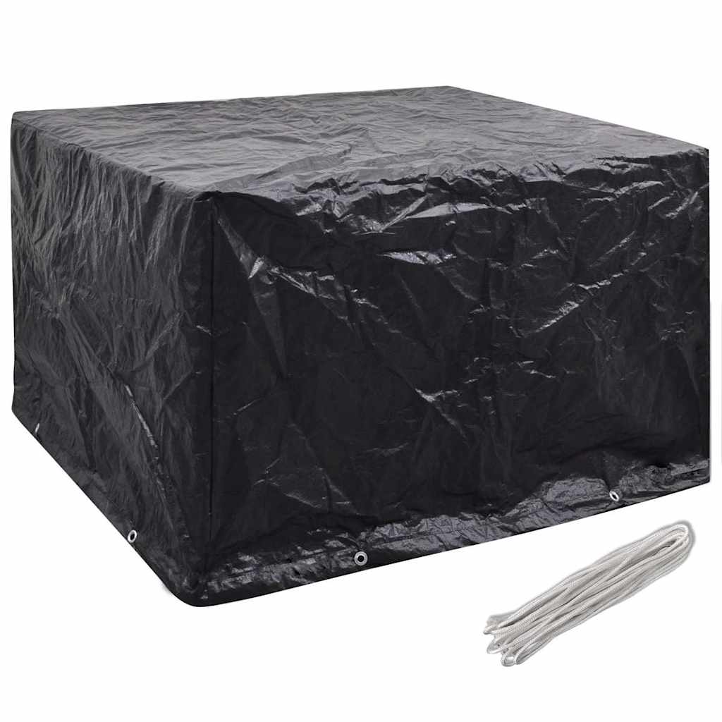 Vidaxl tuinmeubelhoezen 2 st 8 ogen 135x135x90 cm
