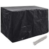 Vidaxl tuinmeubelhoezen 2 st 8 ogen 140x70x90 cm