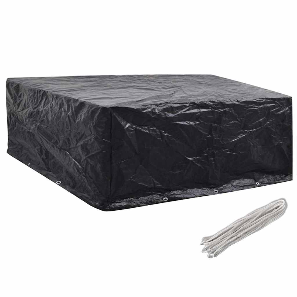 Vidaxl tuinmeubelhoezen 2 st 10 ogen 260x260x90 cm