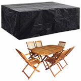 Vidaxl tuinmeubelhoezen 2 st 8 ogen 242x162x100 cm