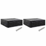 Vidaxl tuinmeubelhoezen 2 st 8 ogen 250x210x90 cm