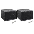 Vidaxl tuinmeubelhoezen 2 st 8 ogen 122x112x98 cm