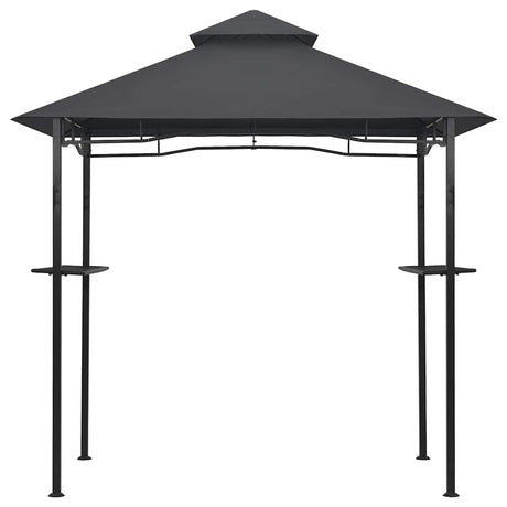 VIDAXL -Grillpavillon 240x150x255 cm Stahl -Anthrazit