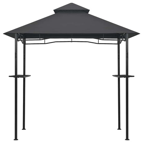VIDAXL -Grillpavillon 240x150x255 cm Stahl -Anthrazit