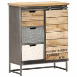 Vidaxl dressoir 60x30x70 cm massief mangohout