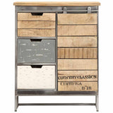 Vidaxl dressoir 60x30x70 cm massief mangohout